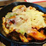 プサンアジメ - チーズタッカルビ　提供時(18-02)