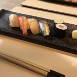 白川 - 4.大将握りたてのお寿司