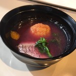 白川 - 2.愛媛産真鯛と紅芯大根の真丈