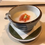 白川 - 1.いくらと、とろろの茶碗蒸し