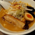 麺屋 雪風 - 濃厚味噌ラーメン800円