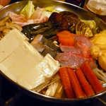 ちゃんこ部屋 - 北海ちゃんこ鍋(塩)