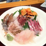 ちゃんこ部屋 - お刺身盛り合わせ