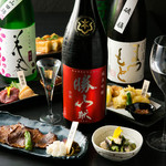 ⑤Sake and cuisine