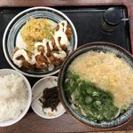 一六うどん - チキン南蛮セット 830円