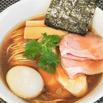 ラーメン 赤青 ムラサキ - 料理写真: