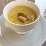 Chichuukai Dainingu Musuhi - セットのスープ