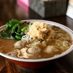 山創 - 期間限定生姜ラーメン650円