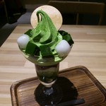 抹茶パフェ
