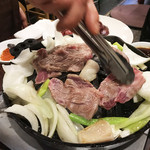 大衆中遊華食堂 八戒 - 焼き焼きしてくれるのが嬉しいね～♡