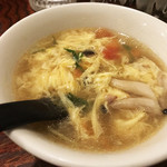 大衆中遊華食堂 八戒 - 卵スープ