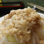 ラーメン二郎 - 脂