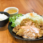 Chicken nanban set meal