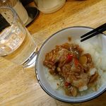 いっさ - 裏メニュー「にんにくなめ茸おろし」