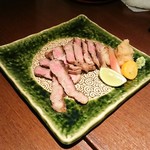 俺の割烹 - ﾏﾝｶﾞﾘｯﾂｱ豚の塩焼き