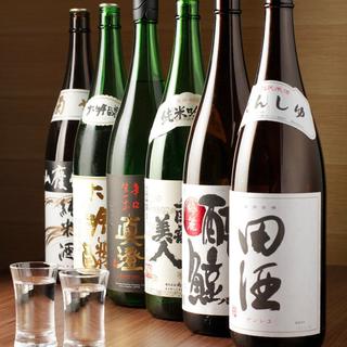 喝一杯從全國各地收集的精選日本酒