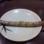 俺の串 さぶちゃん - アスパラ巻き（２００円）　すじ等なく一口でサックリ頂けます