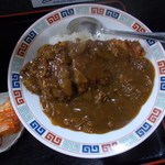 たくぽっく - カツカレー拡大。見かけも上等。