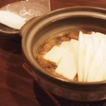 都 - もつ煮込み豆腐鍋