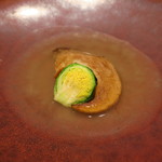 イチリン ハナレ - 焼きフカヒレ/上湯/芽キャベツ2