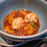 イチリン ハナレ - 鱈の白子/陳麻婆豆腐2