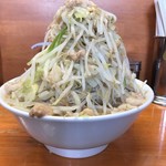 ラーメン二郎 - 【2018.2.26】小ラーメン¥700ヤサイ増し‼️