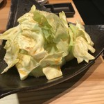 鉄板焼鳥 くちばし - キャベツ