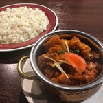 インド&ネパール料理 サントスティ - アルゴビ＋ジーラライス