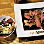 にほん酒と肴 酔音 - レバーの燻製　480円