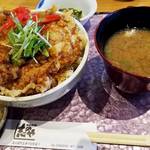 志のや - 「とり天丼」