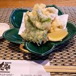 志のや - 「白子の天ぷら」 