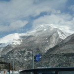 そば処幸山 - これが伊吹山です～