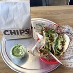 Chipotle Mexican Grill - Soft Flour TacosとChips♪