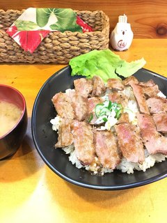 hawaiandaina-honu - サーロインステーキ丼