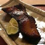 御料理 寺沢 - 寒鰤の味噌漬