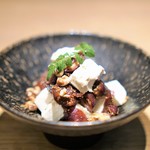 JB日本橋 - 無花果の赤ワイン煮　もろみ漬けチーズ