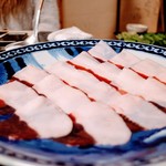 比良山荘 - 猪のお肉