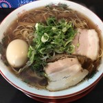 らーめん とら家 - 味玉らーめん大盛
