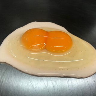 希少な二黄卵を使用しています