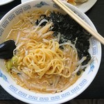 麺屋　玄徳 - 玄徳（味噌らーめん＋岩のり）