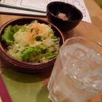 トンカツ・トンしゃぶ ケンボロー - 焼酎とサラダ