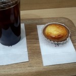 KINOTOYA BAKE - アイスコーヒーとチーズタルト