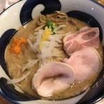 中華そば 先﨑 - 黄鶏白湯そば(和風)