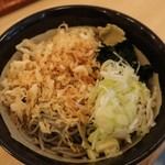 がんぎ - 冷やしたぬき蕎麦