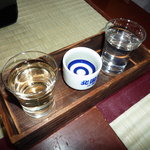 Soukotei Gennai - 日本酒の３種盛り