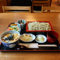 そば会席 立会川 吉田家 - 親子丼セット