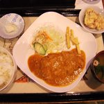 kitchen YELL - チキンチャップ定食＋ポテトサラダ