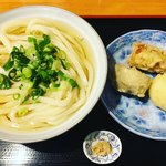 純手打ち讃岐うどん五郎 - あつあつうどん(大)¥500
      たまご¥120
      れんこん＆半ちくわ¥130