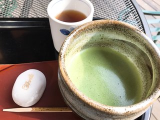 Kiyomechaya - きよめ餅とお抹茶