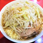 ラーメン二郎 - ラーメン小＋ニンニク多め野菜